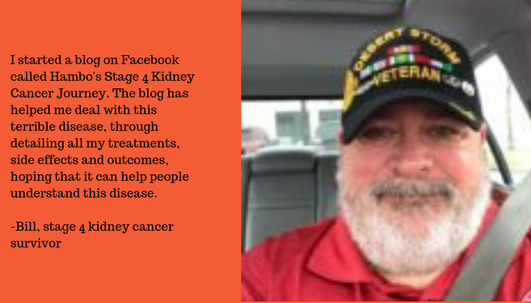 Bill Stage 4 kidney cancer survivor